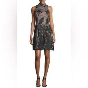 Aidan Mattox High Neck Cocktail Dress, size 4